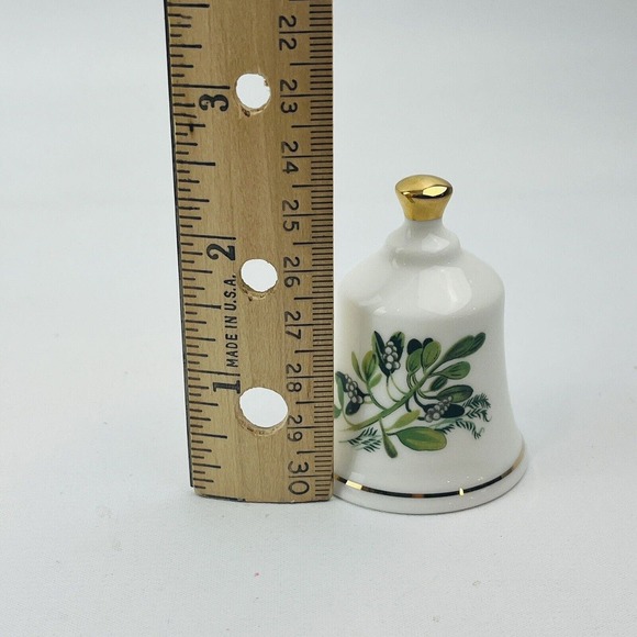 Danbury Mint‎ Oklahoma Mistletoe Official State Flower Bell Collection - Picture 4 of 5